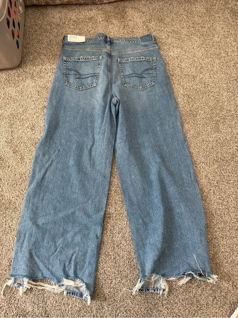 American Eagle Dreamy drape high waste baggy - Picture 7 of 7